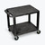 LUXOR Black AV Cart - 2 Shelf or Cabinet LUXOR Black AV Cart - 2 Shelf or Cabinet