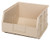 Quantum SSB425 Stackable Shelf Bins - Ivory