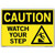 Vestil Sign - Caution Watch Your Step