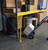 Vestil BOL-48-2 Steel Pipe Safety Bollards - 1-3/4" Diameter