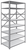 Pacific 8 shelf light duty shelving Pacific 8 shelf light duty shelving