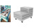 MFG Tray Stacking Containers - Gray