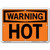 Vestil Warning Hot