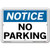 Vestil Notice No Parking