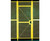 Jesco 391661 High Security Wire Partition System: Hinge Doors - 4