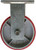 Material Flow CA10 Series 8 Inch Heavy Duty Swivel Polyurethane Iron Core Casters Rigid Material Flow CA10 Series 8 Inch Heavy Duty Swivel Polyurethane Iron Core Casters Rigid
