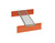 Little Giant RDCP-36 Perforated Rack Deck Channel - 1 Channel