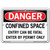 Vestil Danger Confined Space Entry Can Be Fatal