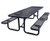 Leisure Craft Expanded Metal Picnic Table