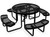 Leisure Craft T46ROP Black Expanded Metal 46" Round Tables Leisure Craft T46ROP Black Expanded Metal 46" Round Tables