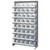 Quantum Clear-View Single-Sided Pick Rack, Model QRPS-204CL