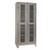 1114 All-Welded Storage Cabinet Diamond Perf Doors 36 x 21 x 82