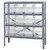 Quantum Clear-View Store-Max Bin Shelving, Model 1239-807CL