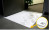 Wearwell Clean Room Mat White 18" x 45"