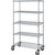 Quantum Stem Caster 5 Wire Shelf Mobile Carts Proform Green Epoxy