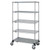 Quantum Stem Caster 5 Solid Shelf Mobile Carts