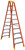 Vestil FBTFL-10 10 Step Fiberglass Twin Front Ladders
