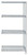 Quantum Genuine Wire Shelving Gray Epoxy Add-On Kit - 4 Shelves 63 Inch High
