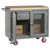 Little Giant Mobile Bench Cabinets with Perforated Doors and Heavy-Duty Drawers Model No. MJP2D-2448-HDFL