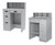 Pucel Filing Cabinet Desk, Heavy Duty/Extra Heavy Duty Filing Cabinet Desks
