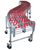 NestaFlex 226 Series Expandable Portable Conveyors with 18" Wide Red Nylon Wheels