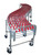 NestaFlex 226 Series Expandable Portable Conveyors with 18" Wide Red Nylon Wheels