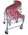 NestaFlex 226 Series Expandable Portable Conveyors with 24" Wide Red Nylon Wheels