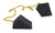 Vestil RWC-2-PR Rubber Wheel Chocks