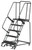 Ballymore M-2000 Series Deep Top Step Rolling Safety Ladder With Perforated Treads, Model 053221P Ballymore M-2000 Series Deep Top Step Rolling Safety Ladder With Perforated Treads, Model 053221P