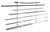 Vestil SR-WM Wall Mount Economical Material Rack