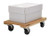 Vestil HDOF-1624-12 Open Deck Hardwood Dolly in use
