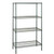 Quantum Genuine Wire Shelving Proform Starter Kit - 4 Shelves 54 Inch High