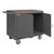 Durham Mobile Bench Cabinet with Hard Board Top and 2 Doors