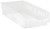 QSB104CL Clear-View Economy 4" Shelf Bins for Sale | Material Flow