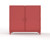 Strong Hold 65-DS-246 Double Shift Industrial Cabinet Red