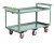 6 Wheeled Double Handled Heavy-Duty Shelf Truck