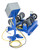 Vestil DRM-H-3055 Horizontal Drum Roller Mixer