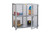 Little Giant Visible Contents Welded Storage Lockers (SC-2448-NC shown)