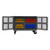 Durham PJ-2448-LP-95 Double Sided Maintenance Cart with Louvered Panels
