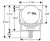 Stud Mounted Style 4 Ball Transfer Diagram