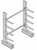 Meco Omaha SDU8 Add-on Heavy Duty Cantilever Rack | Material Flow