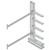 Meco Omaha AU8 Add-on Heavy Duty Cantilever Rack | Material Flow
