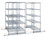 Quantum Double Unit Floor Track Assemblies