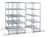 Quantum Double Unit Floor Track Assemblies