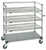 Quantum 4-Shelf Open Surgical Case Carts  WRSC4-54-2448FS
