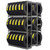 84" High Tire Rack Double Entry