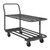 Durham Flat Bar Platform Truck with 2 Shelves