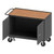 Durham Mobile Bench Cabinet with Floor Lock and Hard Board Top