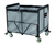 Collapsible Basket Truck Vinyl 8 Bushel Gray