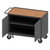 Durham Mobile Bench Cabinet with Hard Board Top